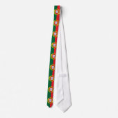 Vlag van Portugal Stropdas (Achterkant)