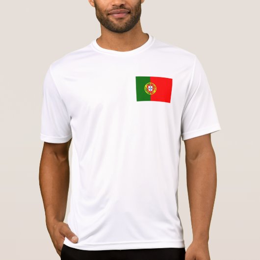 Vlag van Portugal T-shirt (Voorkant)