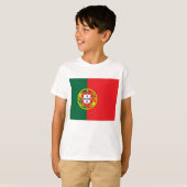 Vlag van Portugal T-shirt (Voorkant volledig)