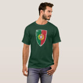 Vlag van Portugal T-shirt (Voorkant volledig)