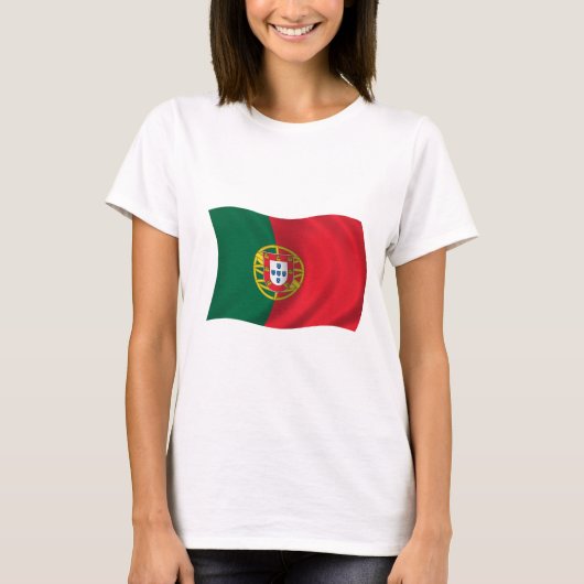 Vlag van Portugal T-shirt (Voorkant)