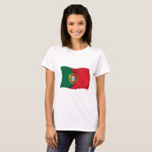 Vlag van Portugal T-shirt (Voorkant volledig)