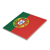 Vlag van Portugal Tegeltje (Zijkant)