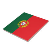 Vlag van Portugal Tegeltje (Zijkant)