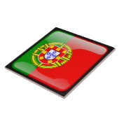 Vlag van Portugal Tegeltje (Zijkant)