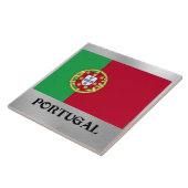 Vlag van Portugal Tegeltje (Zijkant)