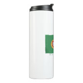 Vlag van Portugal Thermosbeker (Gedraaid links)