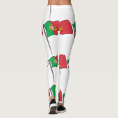 Vlag van Portugal Thunder_Cove Leggings (Achterkant)