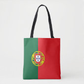 Vlag van Portugal Tote Bag (Voorkant)