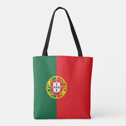 Vlag van Portugal Tote Bag (Achterkant)
