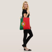 Vlag van Portugal Tote Bag (Op model)