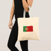 Vlag van Portugal Tote Bag (Voorkant (product))