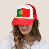 Vlag van Portugal Trucker Pet (In situ)