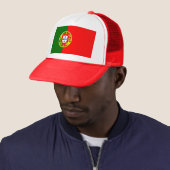 Vlag van Portugal Trucker Pet (In situ)