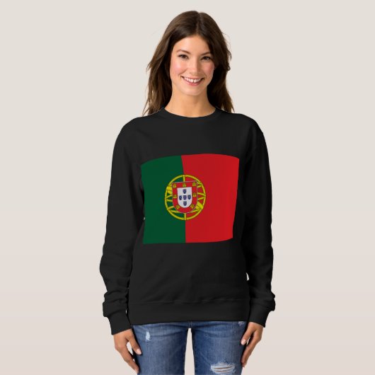 Vlag van Portugal Trui (Voorkant volledig)