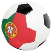 Vlag van Portugal Voetbal (Drie kwart)