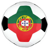 Vlag van Portugal Voetbal (Gedraaid)