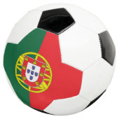 Vlag van Portugal Voetbal (Drie kwart)