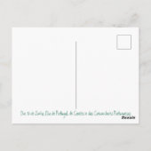 Vlag van Portugal voor de feestdag in Portugal Briefkaart (Achterkant)