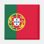 Vlag van Portugal voor de feestdag in Portugal Magneet (Voorkant)