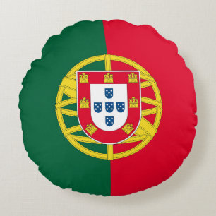 Vlag van Portugal voor de feestdag in Portugal Rond Kussen