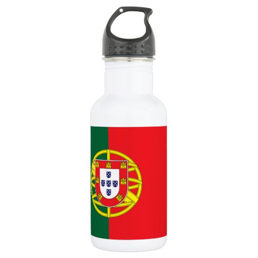 Vlag van Portugal Waterfles (Voorkant)