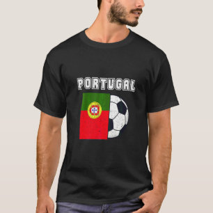 Vlag van Portugees voetbalelftal T-shirt