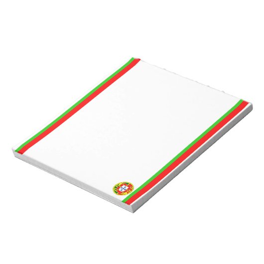 vlag van Portugese strepen Notitieblok (Linkerzijde)