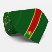 vlag van Portugese strepen Stropdas (Opgerold)