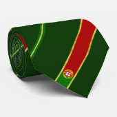 vlag van Portugese strepen Stropdas (Opgerold)