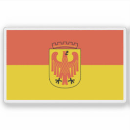 Vlag van Potsdam, Duitsland Sticker