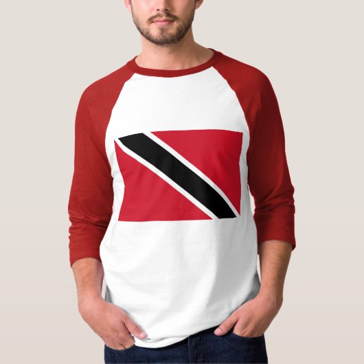 Vlag van producten van Trinidad en Tobago T-shirt (Voorkant)