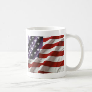 Vlag van Proud en Patriotic USA Koffiemok