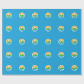 Vlag van Provo, Utah Cadeaupapier (Vlak)