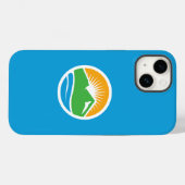 Vlag van Provo, Utah Case-Mate iPhone Case (Achterkant (horizontaal))