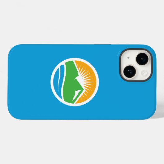 Vlag van Provo, Utah Case-Mate iPhone Case (Achterkant (horizontaal))