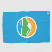 Vlag van Provo, Utah Golfhanddoek (Horizontaal)