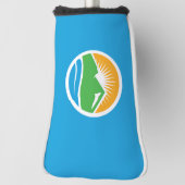 Vlag van Provo, Utah Golfheadcover (Draai 90)