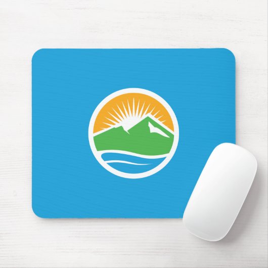 Vlag van Provo, Utah Muismat (Met muis)