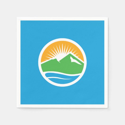Vlag van Provo, Utah Servet (Voorkant)