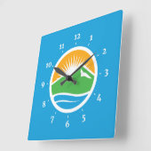 Vlag van Provo, Utah Vierkante Klok (Hoek)