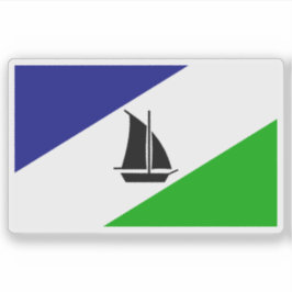 Vlag van Puerto Montt, Chili Sticker