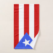 vlag van Puerto Rico Bad Handdoek (Handdoek)