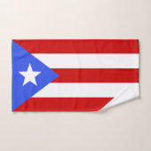 vlag van Puerto Rico Bad Handdoek (Handdoek)