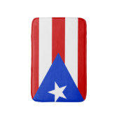 Vlag van Puerto Rico Badmat (Voorkant Verticaal)