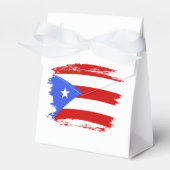 vlag van Puerto Rico Bedankdoosjes (Voorkant Zijde)