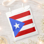 vlag van Puerto Rico Bedankzakje (Geknipt)