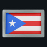 Vlag van Puerto Rico Belt Buckle Gesp<br><div class="desc">Vlag van Puerto Rico Belt Buckle</div>