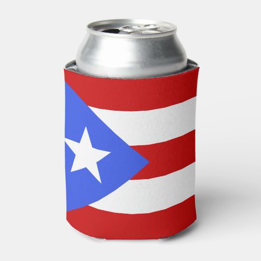 vlag van Puerto Rico Blikjeskoeler (Blikje Voorkant)