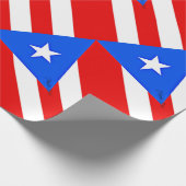 vlag van Puerto Rico Cadeaupapier (Hoek)